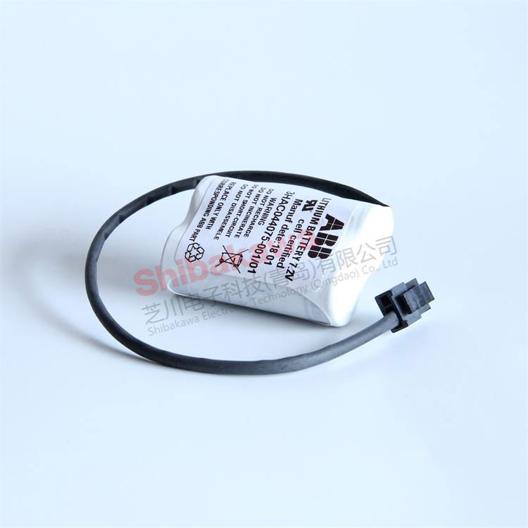 3HAC044075-001/01 7.2V lithium battery ABB robot SMB battery lithium battery 5