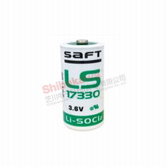 LS17330 法国 SAFT 帅福得 锂电池 可加插头焊脚 大容量锂亚电池