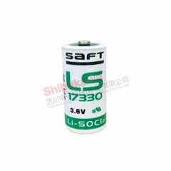 LS17330 SAFT (Li/SOCl2) lithium battery ER17335 2/3A