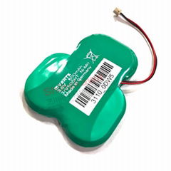 3/V500HT VARTA 瓦尔塔 带插头 高温 充电 电池组 3.6V 500mAh