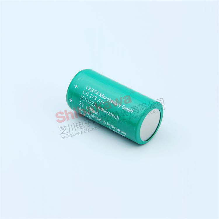 CR123A CR2/3AH German VARAT Volta 3V lithium battery