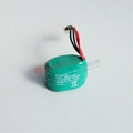4/V450HR VARAT rechargeable button battery with plug 4.8V 450mAh 8