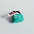 4/V450HR VARAT rechargeable button battery with plug 4.8V 450mAh 17