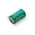 CR1/2AA CR14250 VARTA 3V lithium battery with 2P solder pin 6127701012 3