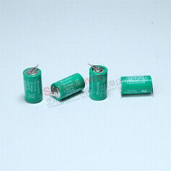 CR1/2AA CR14250 VARTA 3V lithium battery with 2P solder pin 6127701012