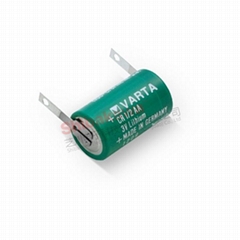 CR1/2AA CR14250 VARTA 3V lithium battery with solder patch 6127301301