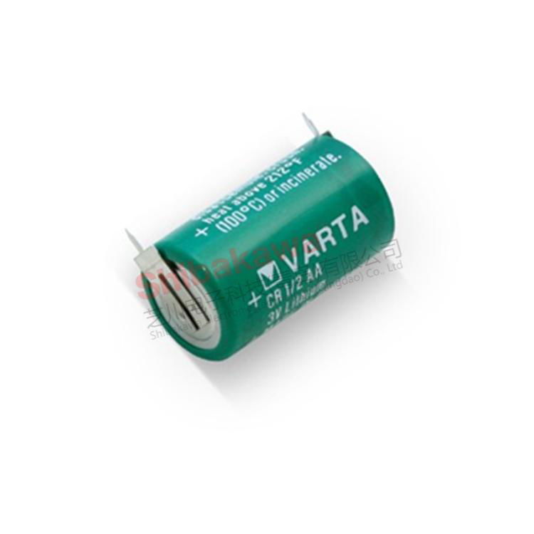 CR1/2AA CR14250 VARTA 3V lithium battery 2PIN pin 6127901301 2