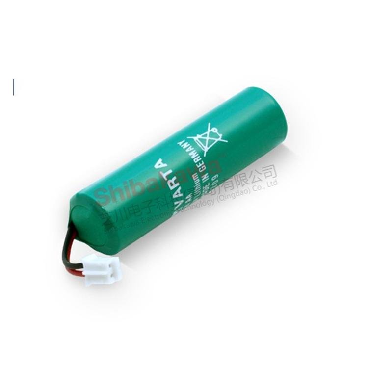 CRAA CR14500 VARTA Valta 3V Lithium battery with connector 6117201390 3