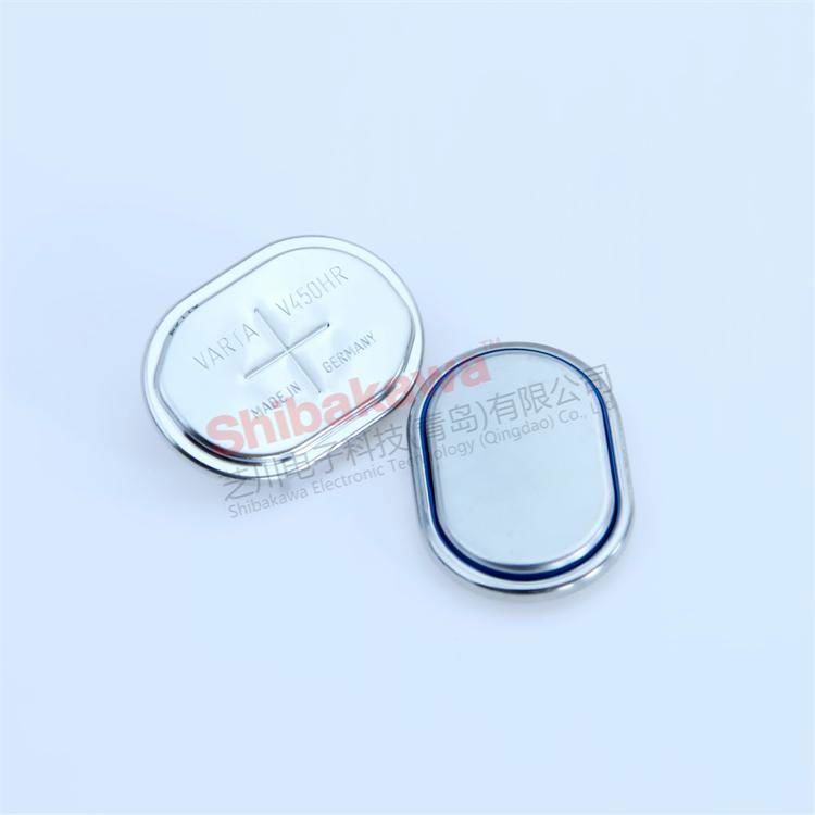 V450HR VARAT 1.2V 450mAh NiMH rechargeable button battery 5