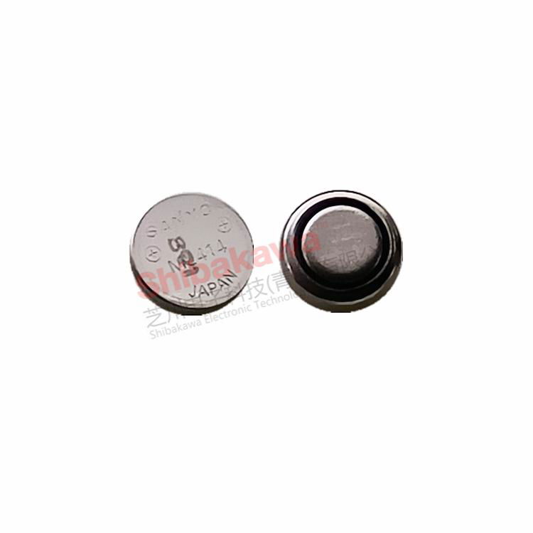 ML414 clock battery SANYO 3V rechargeable button cell 5