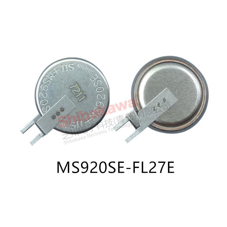 MS920T-FL27E MS920SE-FL27E Seiko rechargeable button battery patch battery 5