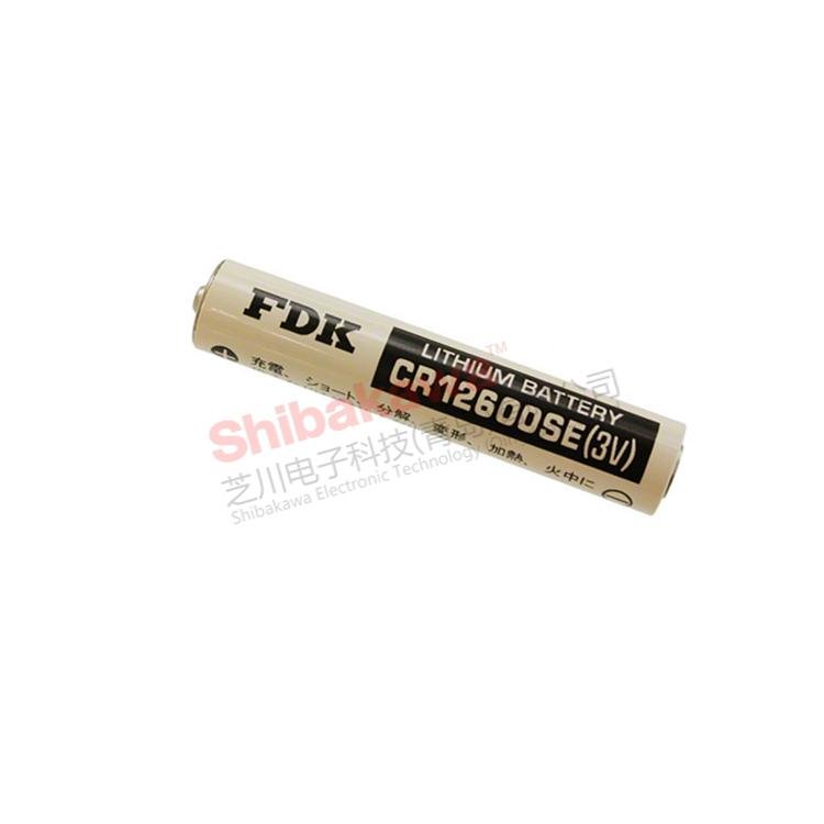 CR12600SE FDK富士 电池 带插头 焊脚 高容量 锂电池 PLC锂电池 4