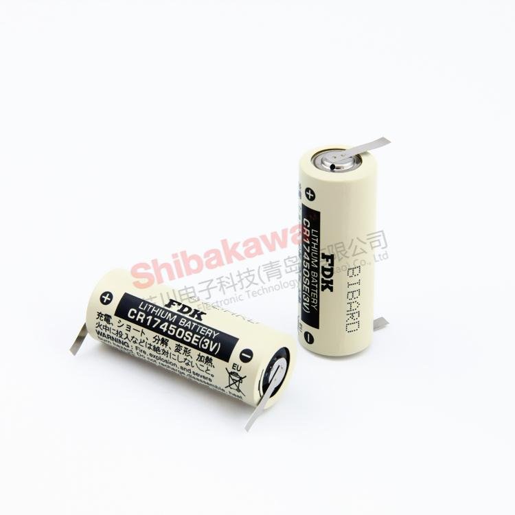 CR17450SE SANYO FDK Fuji Battery High Capacity Lithium Battery