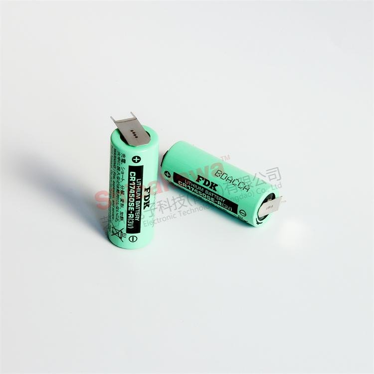 CR17450SE-R HR1-OMS CR17450SE-R SANYO三洋 FDK富士 電池 帶插頭 焊腳 高容量 