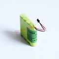 4N-600AA 4.8V 600mAh Sanyang SANYO Cadnica rechargeable battery pack 3