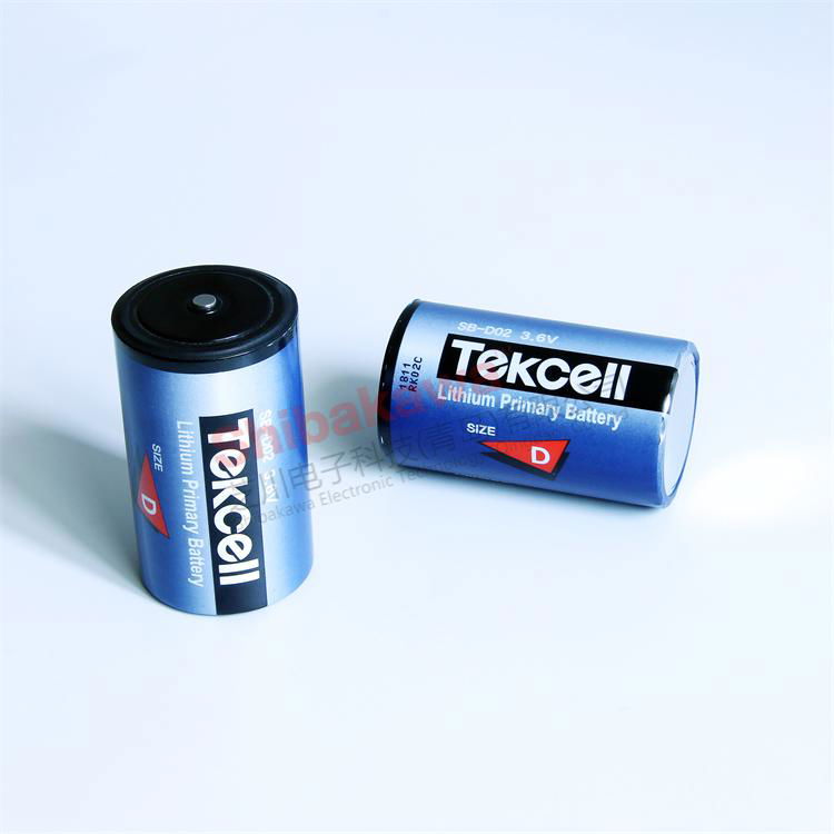 SB-D02 Tekcell ER34615 ER33600 D 3.6V 19Ah lithium battery 2