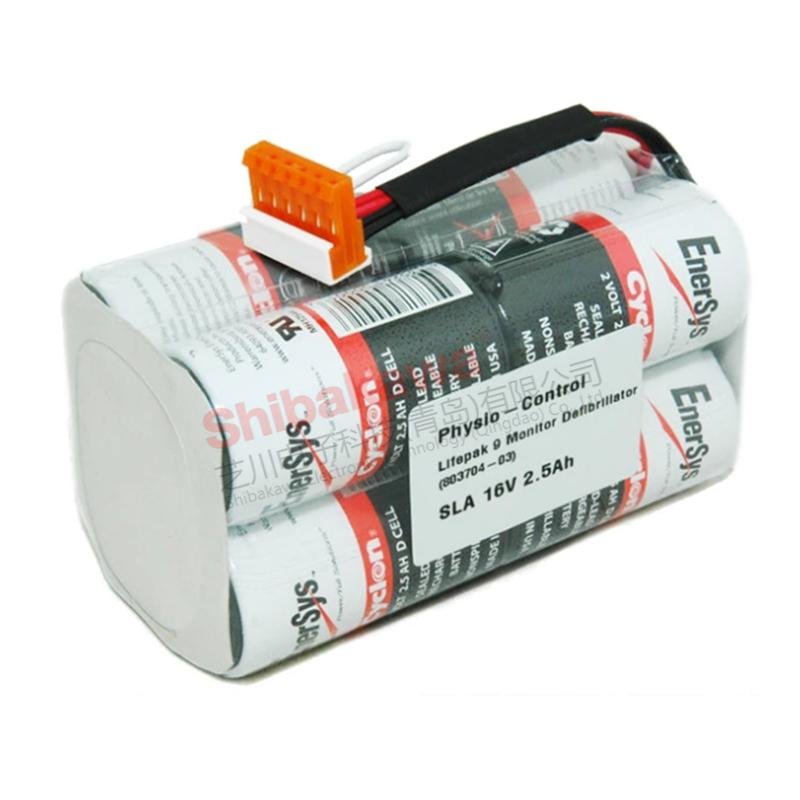 16V 2.5Ah Lifepak9 除颤仪 电池组 霍克 西科龙 Cyclon EnerSys 蓄电池 2