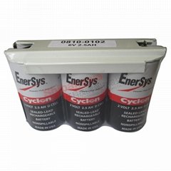 0810-1033 0810-0103 0810-0102 6V-2.5Ah Cyclon EnerSys Lead-acid Battery