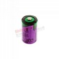 TL-2150 1/2AA ER14250 TADIRAN lithium battery machinable connector/solder pin 6