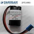 2PTL4903 塔迪兰 TADIRAN 锂电池 TL-4903 2只并联 带插头 电池组