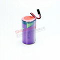 TL-5930F TL-5930/F ER34615 D Tadiran Li-ion battery with connector