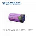 TLH-5930 D ER32L615 Tadiran high temperature battery with connector/foot 6