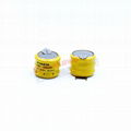 3/V250H VARAT rechargeable button battery pack  3.6V 240mAh 4