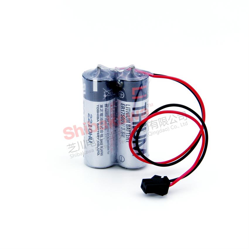 2ER17/50 2ER17500V robot battery NACHI Buyue II robot battery pack 5