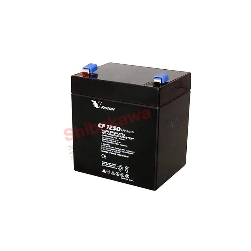 KUKA KR210 industrial robot control cabinet battery VISION CP1250H 12V 5Ah 4