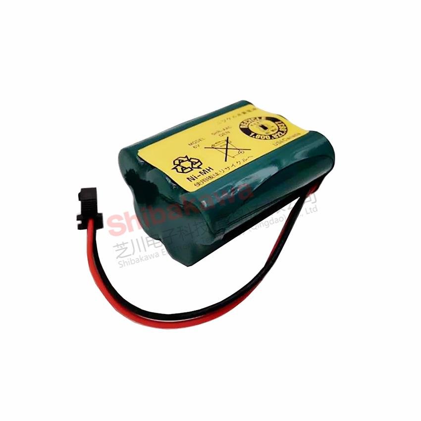 5HR-AAC medical battery FDK Sanyo SANYO 6V nickel hydrogen battery pack 2