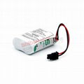 3HAC051036-001 REV02 3.6V 7.2Ah 1S2PLS17500 ABB robot lithium  Battery 9