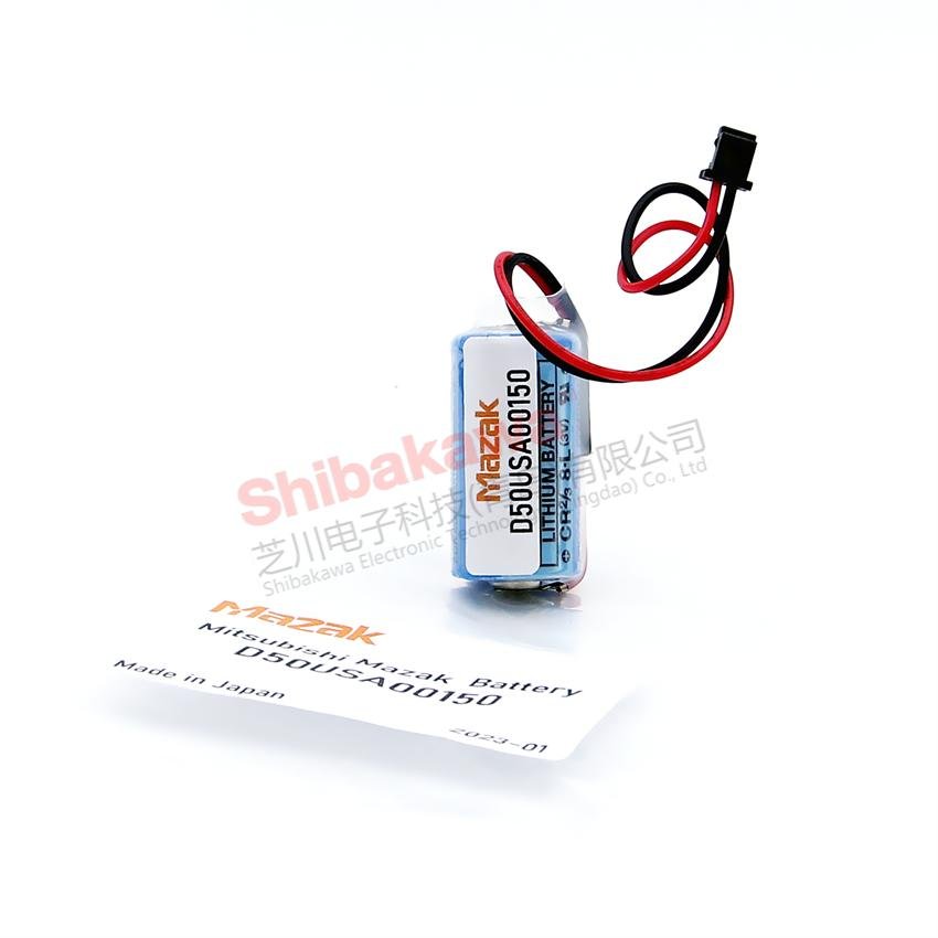 D50USA00150 Mazak Mitsubishi PLC Lithium Battery Q6BAT CR17335SE-R