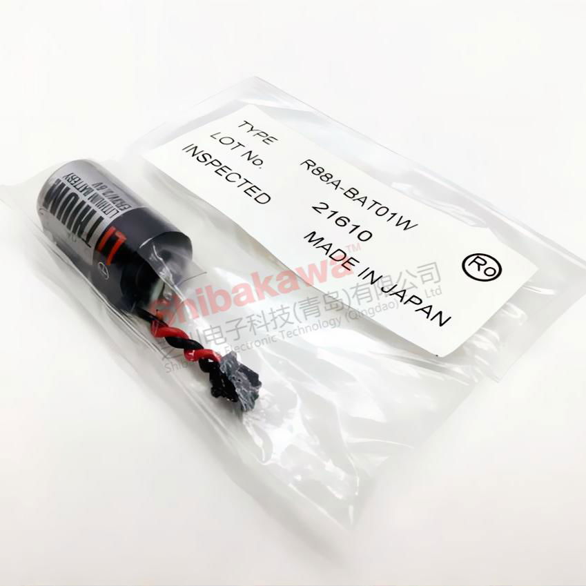 R88A-BAT01W Omron歐姆龍PLC 用鋰電池 東芝ER3V/3.6V鋰電池 ER3V 3