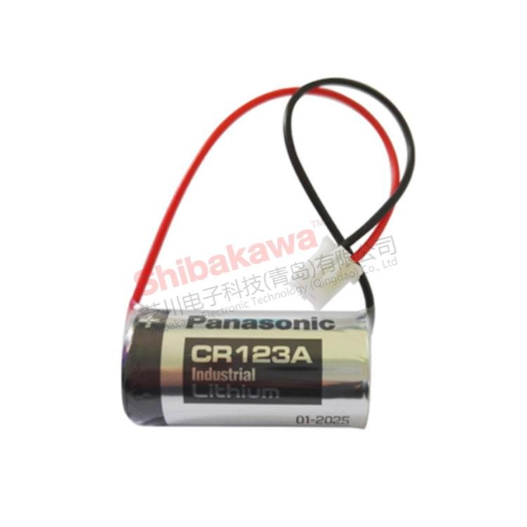 CR17345 CR123A 3V Panasonic/松下 锂电池 可组合 加工插头 焊脚 2