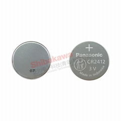 CR2412 Panasonic 3V 100mAh button cell