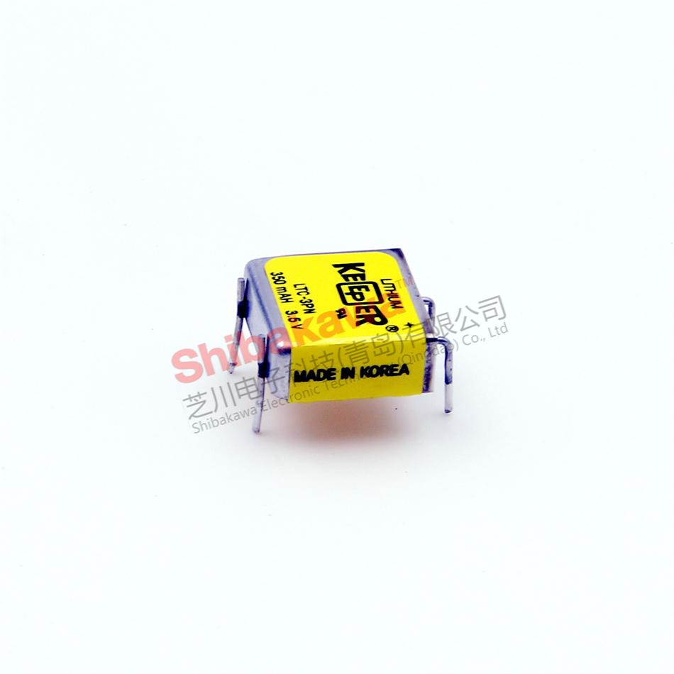 LTC-3PN DIP4 Keeper battery 3.5v 350mAh square lithium sub battery with 4 pins 5