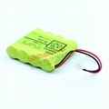 4N-600AAC 4.8V 600mAh Sanyo SANYO Cadnica rechargeable battery 15