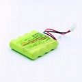 4N-600AAC 4.8V 600mAh Sanyo SANYO Cadnica rechargeable battery 16