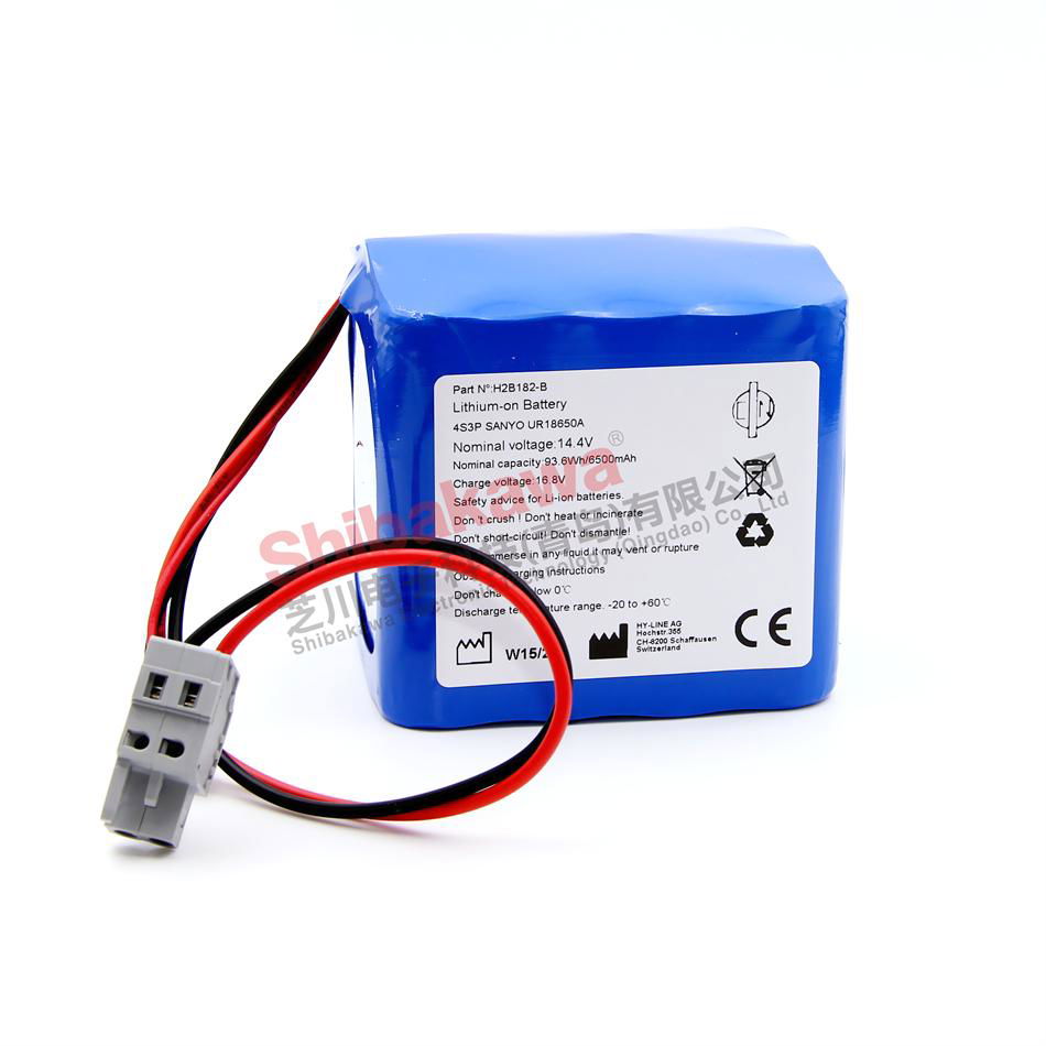  H2B182-B 14.4V 6750mAh 93.2Wh HY-LINE 鋰電池組 3