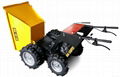 Oil Palm Power Barrow Mini Dumper Garden Loader with Extension Sides 5