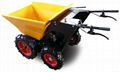 Oil Palm Power Barrow Mini Dumper Garden Loader with Extension Sides 4