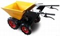 Oil Palm Power Barrow Mini Dumper Garden Loader with Extension Sides