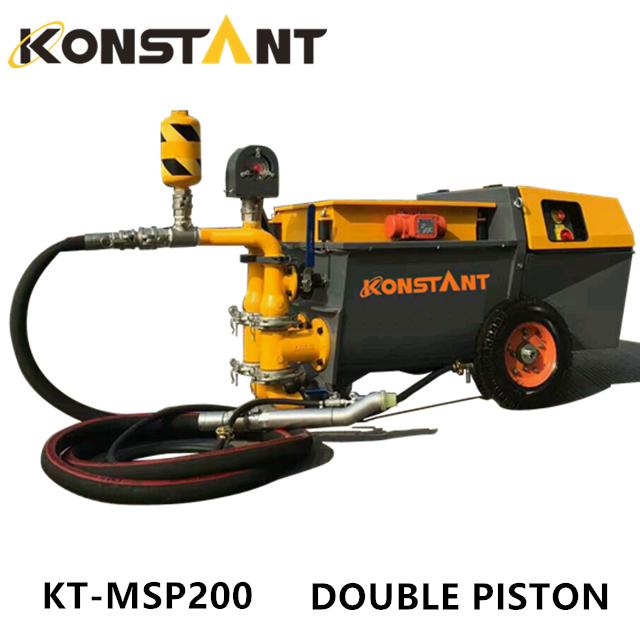 Piston Pump Mortar Plastering Machine/ Mortar Spraying Pump 2