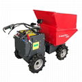 Electric Mini Dumper Power Barrow Garden Loader Mini Transporter Muck Truck