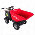 Electric Mini Dumper Power Barrow Garden Loader Mini Transporter Muck Truck