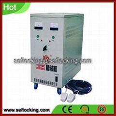 Electrostatic Flocking machine for Art glass