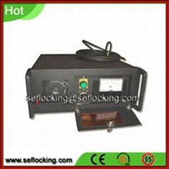 Electrostatic Flocking Machine for Rotary Machine
