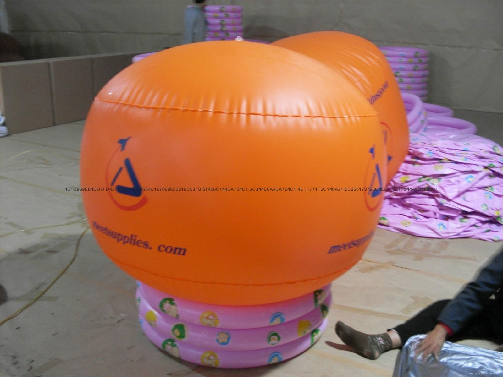 Water PVC inflatable float ball