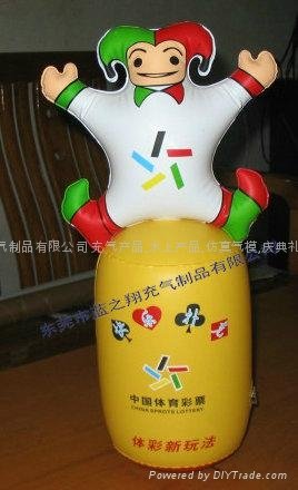 PVC inflatable tumbler 4