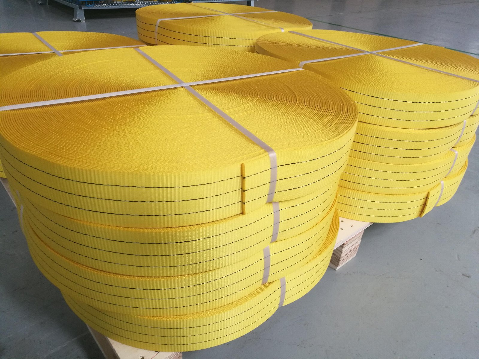 flat woven webbing material for sling, High-quality AA grade yarn 3